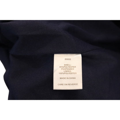 Alexa Admor Arleth V-neck sheath navy dress, XL