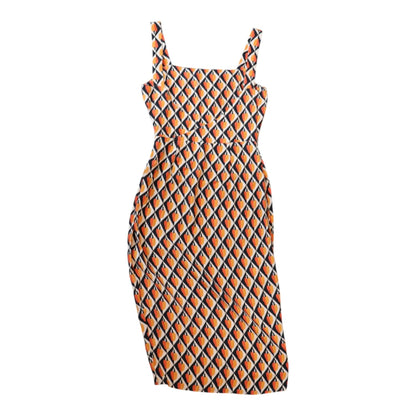 Farm Rio Graphic Cashew Print Slip Dress, XS NWT