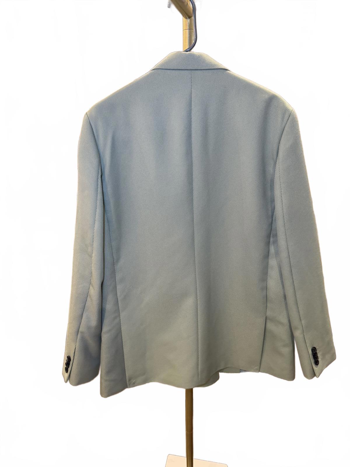 Topman Men's Light Gray Blazer Size 42R