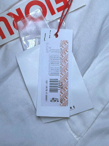 Fiorucci White Women's Shorts, Size 46/US 12 NWT