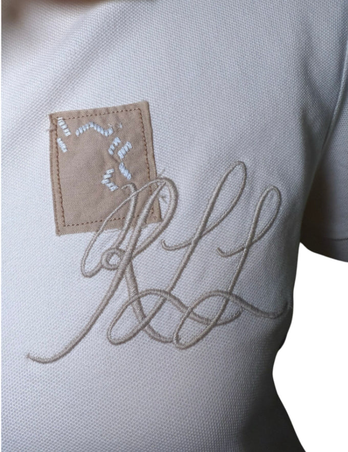 Lauren Ralph Lauren Piqué Polo Shirt, Size Petite Large