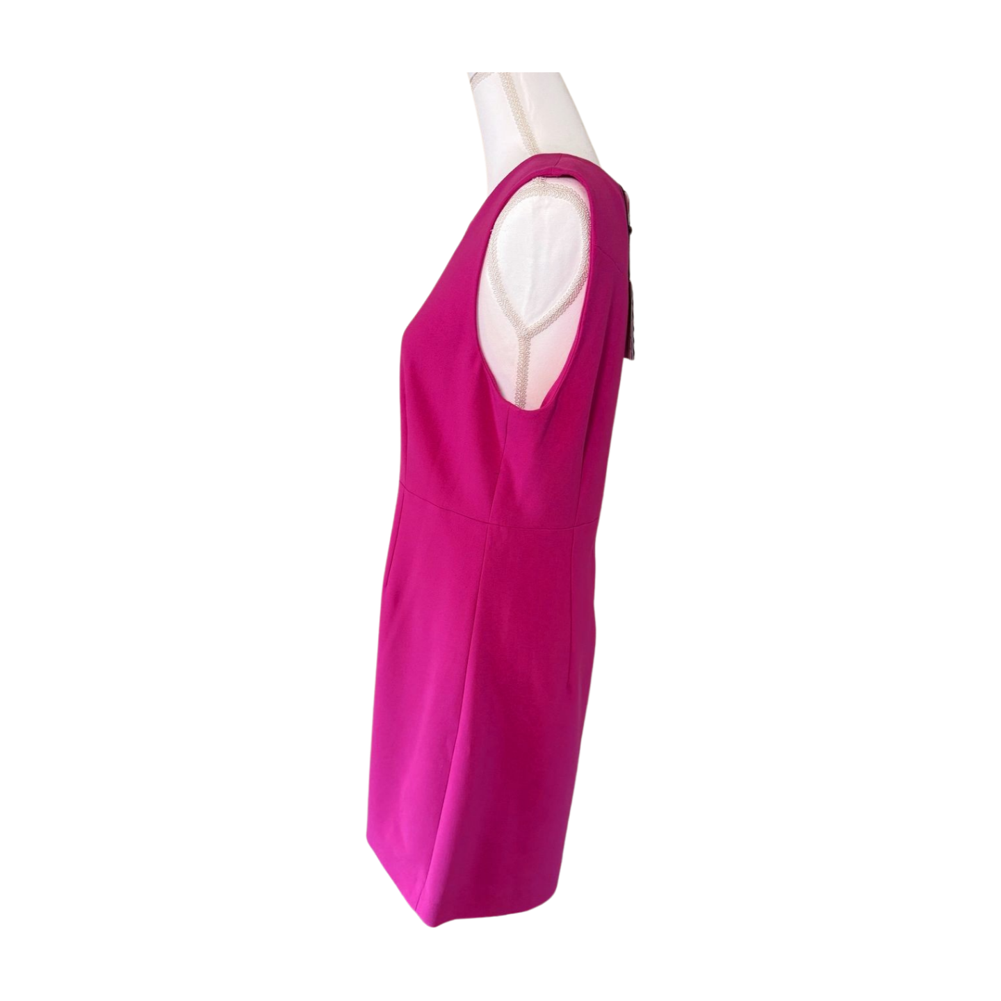 New Diane von Furstenberg Carpreena Mini Dress in Pink Dahlia, Size 14