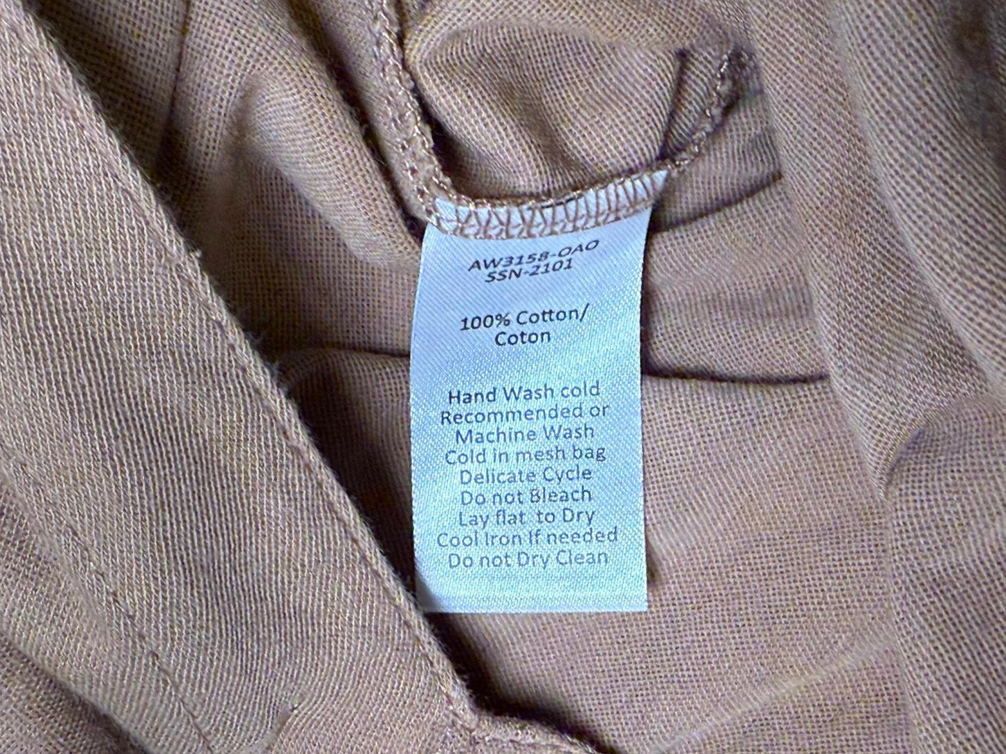 ATM Anthony Thomas Melillo 100% Cotton Jumpsuit, Size S