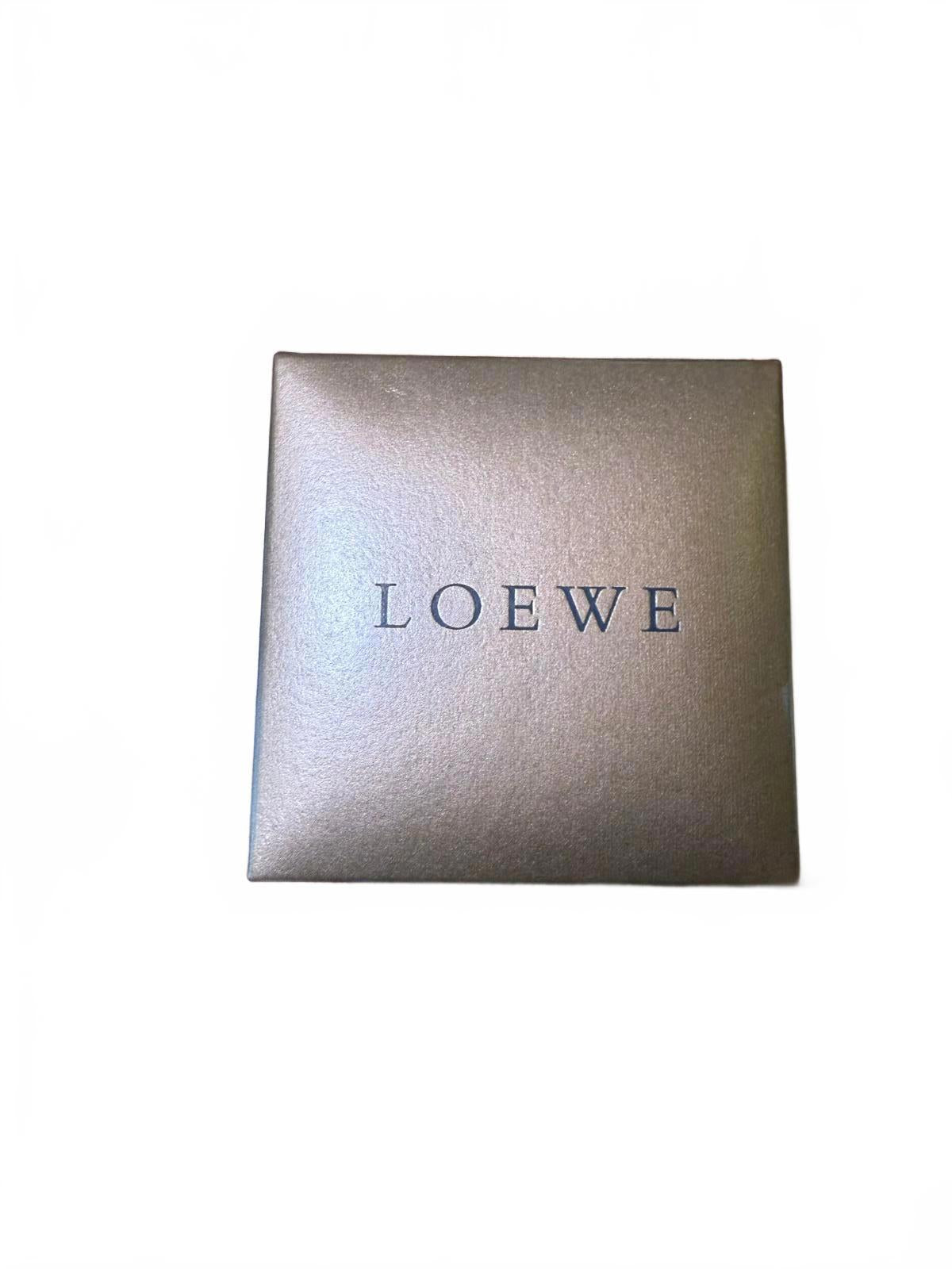 Loewe Silver Pendant Tag Necklace