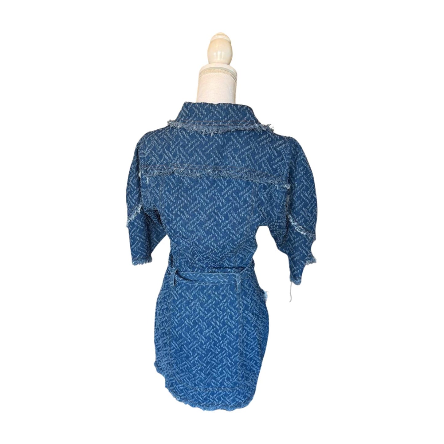 ELLIATT New Cora Denim Shirt Dress, Medium