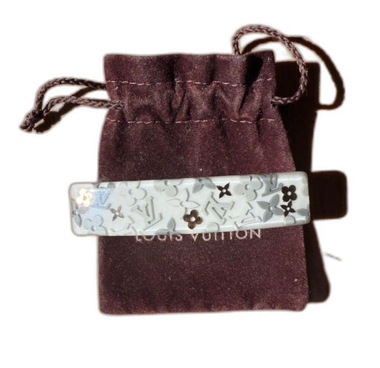 Louis Vuitton Monogram Inclusion Hair Clip
