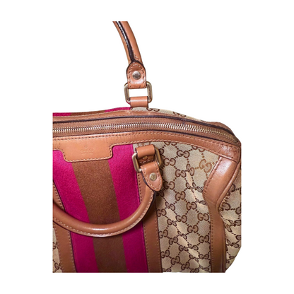 Gucci Joy GG Medium Boston Canvas Bag