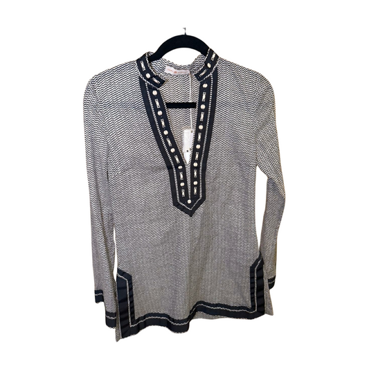 New Tory Burch - Tory Tunic -Birch Zigzag Mini - Size 0