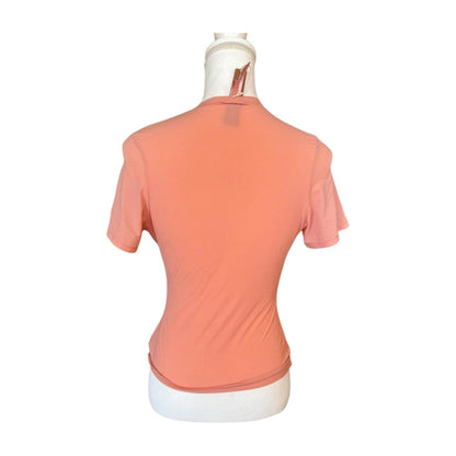New Skims Short Sleeve T-Shirt in Peach