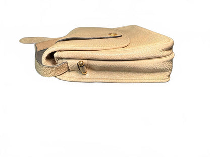 Christian Dior Beige Leather Shoulder Bag