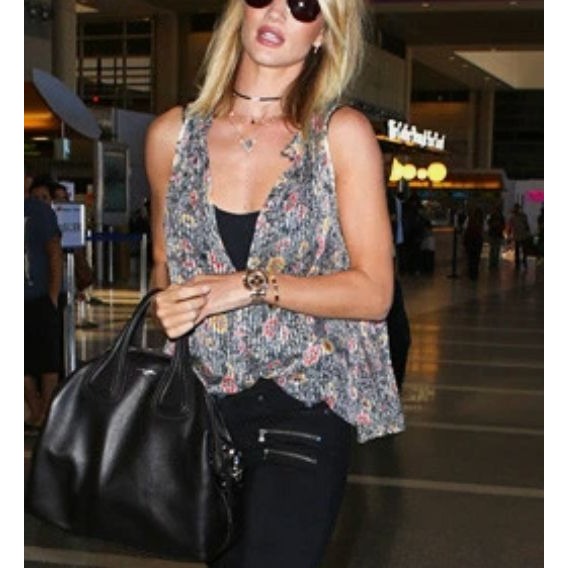 Isabel Marant "Alika" Printed Silk Trapeze Top, Size 40 (L)