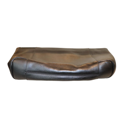 Victoria Beckham Black Leather Foldover Clutch Bag