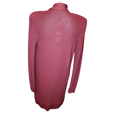 L'Agence Noe Double-Breasted Cardigan -Burgundy, Large NWT