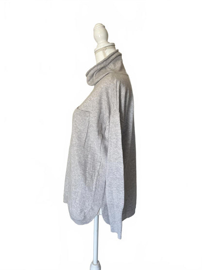 Vineyard Vines Gray Women's Turtleneck Sweater