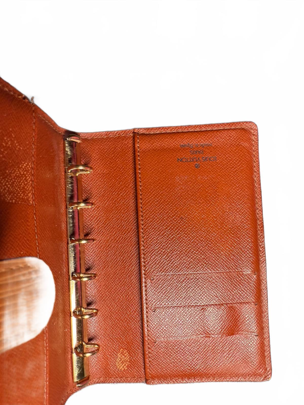 Louis Vuitton Canyon Leather Agenda