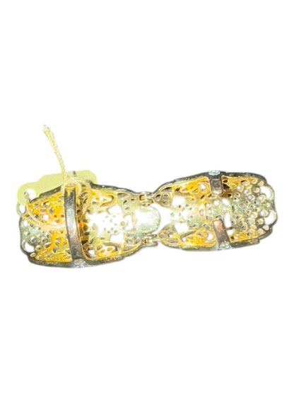 Intricate Gold Plated Filigree adjustable ring