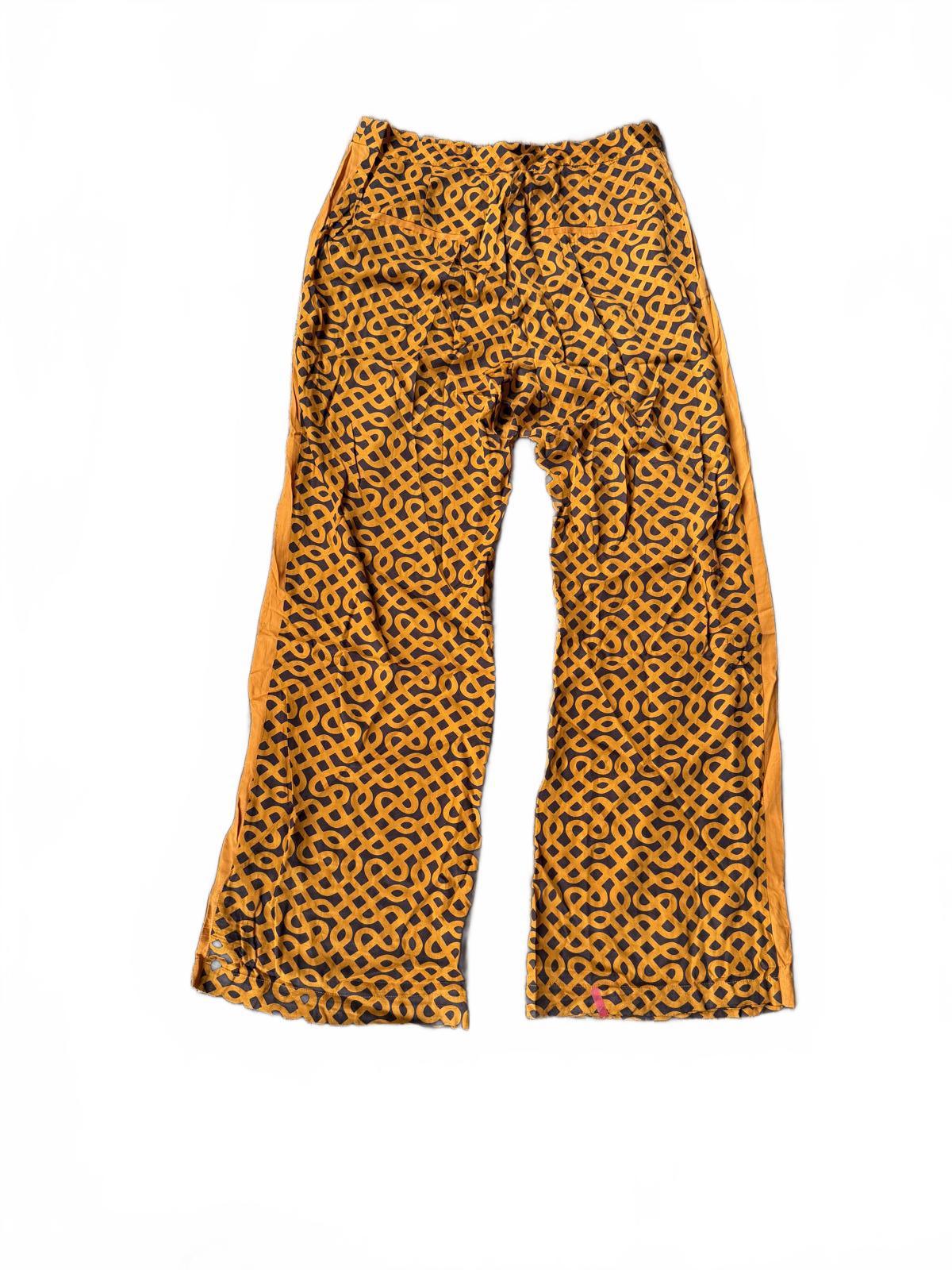 New Alice McCall Women's Casual Pants in Orange and Black Pattern, size 10