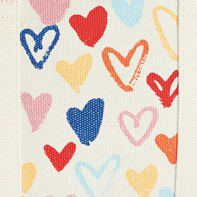 BRIGHTON “Red, White, and You” Mini Tote Canvas NEW