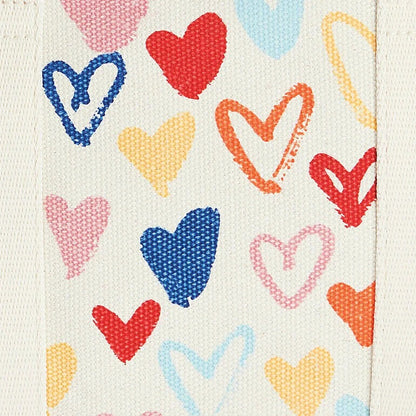 BRIGHTON “Red, White, and You” Mini Tote Canvas NEW