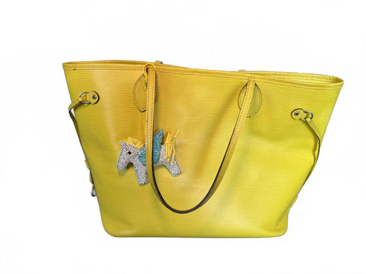 Louis Vuitton Yellow Epi Leather Neverfull MM