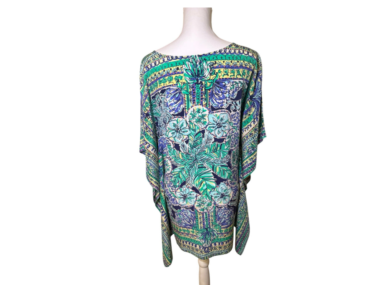 Lilly Pulitzer Linda Marie Silk Caftan