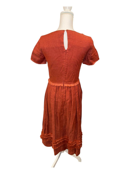 Weekend Max Mara Linen-Blend Maxi Dress, Size 2