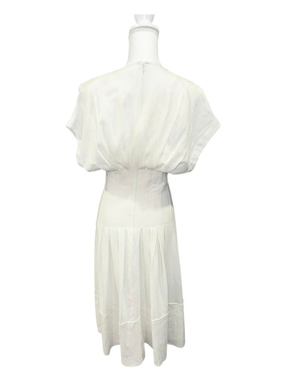New Proenza Schouler Crepe Midi Dress with Waist Seams, size 2