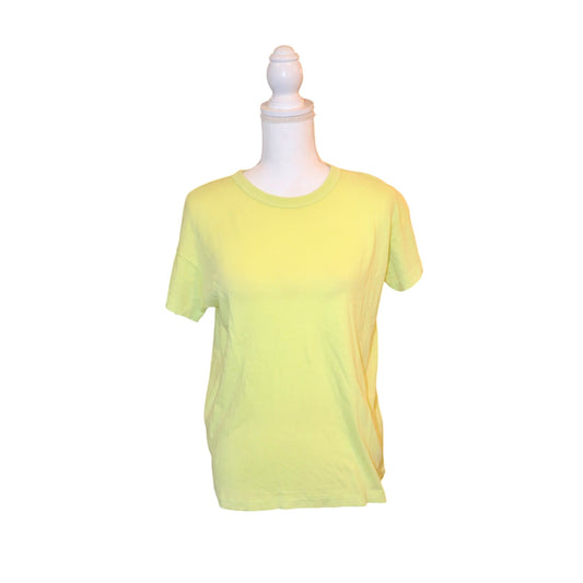 The Great Lime Crewneck Cotton T-Shirt, Small NWT