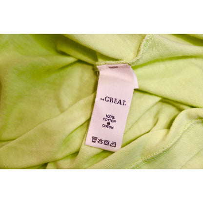 The Great Lime Crewneck Cotton T-Shirt, Small NWT