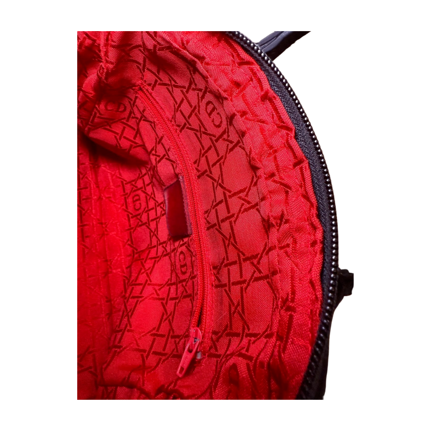 Lady Dior Cannage Medium Quilted Nylon Handbag