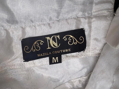 Nazila Couture Mirror Work Embroidered Choli, Size M