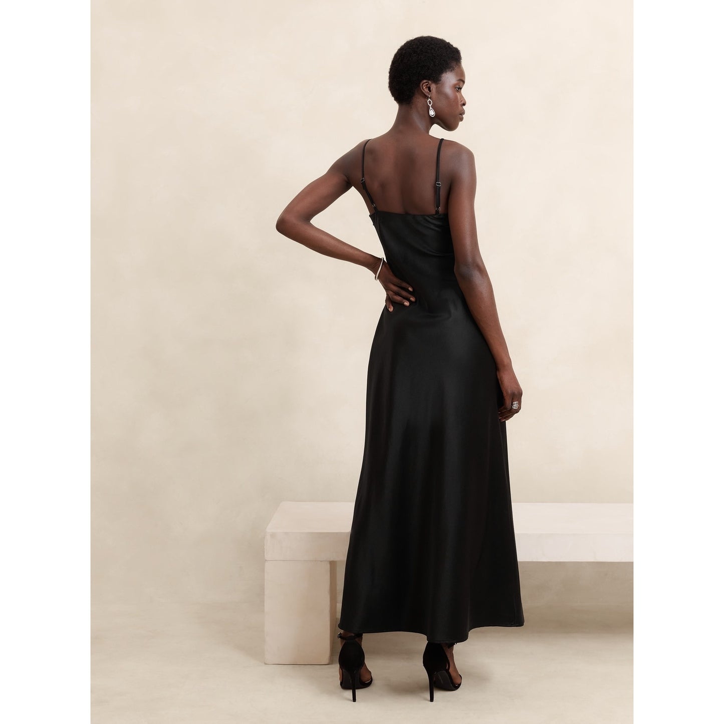 Banana Republic Twill Cutout Maxi Dress, Size 18 NWT