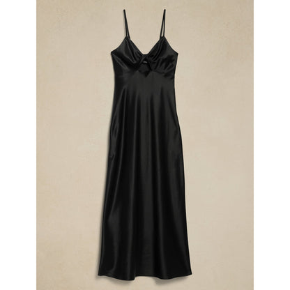 Banana Republic Twill Cutout Maxi Dress, Size 18 NWT