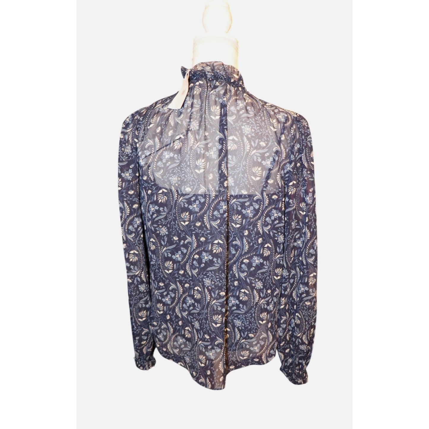 Veronica Beard Hickory Floral Paisley Top Size 0 Oversized NWT