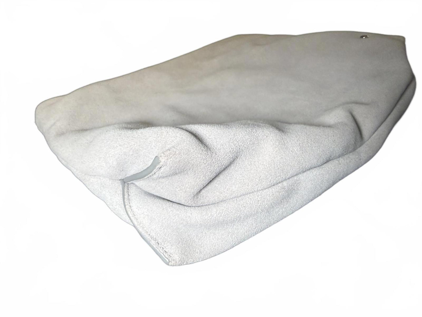 Halston Heritage Gray Suede Clutch