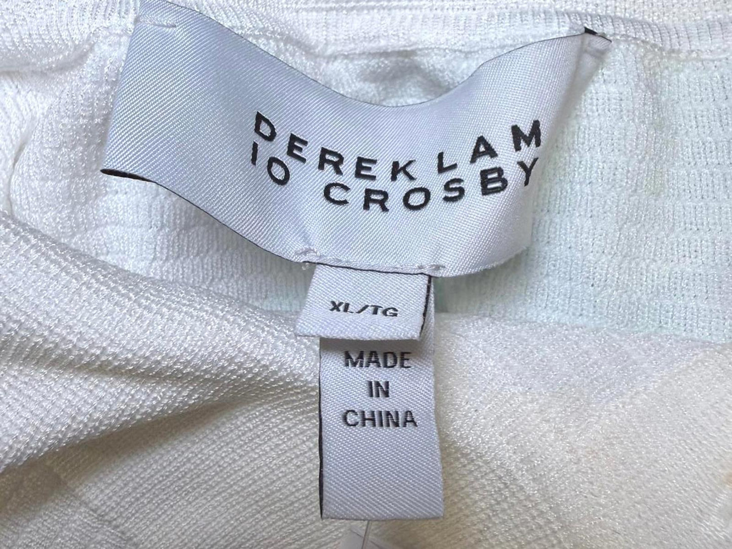 Derek Lam 10 Crosby Pansy Henley Top, XL NWT