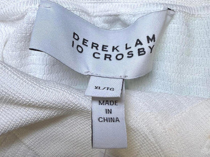 Derek Lam 10 Crosby Pansy Henley Top, XL NWT