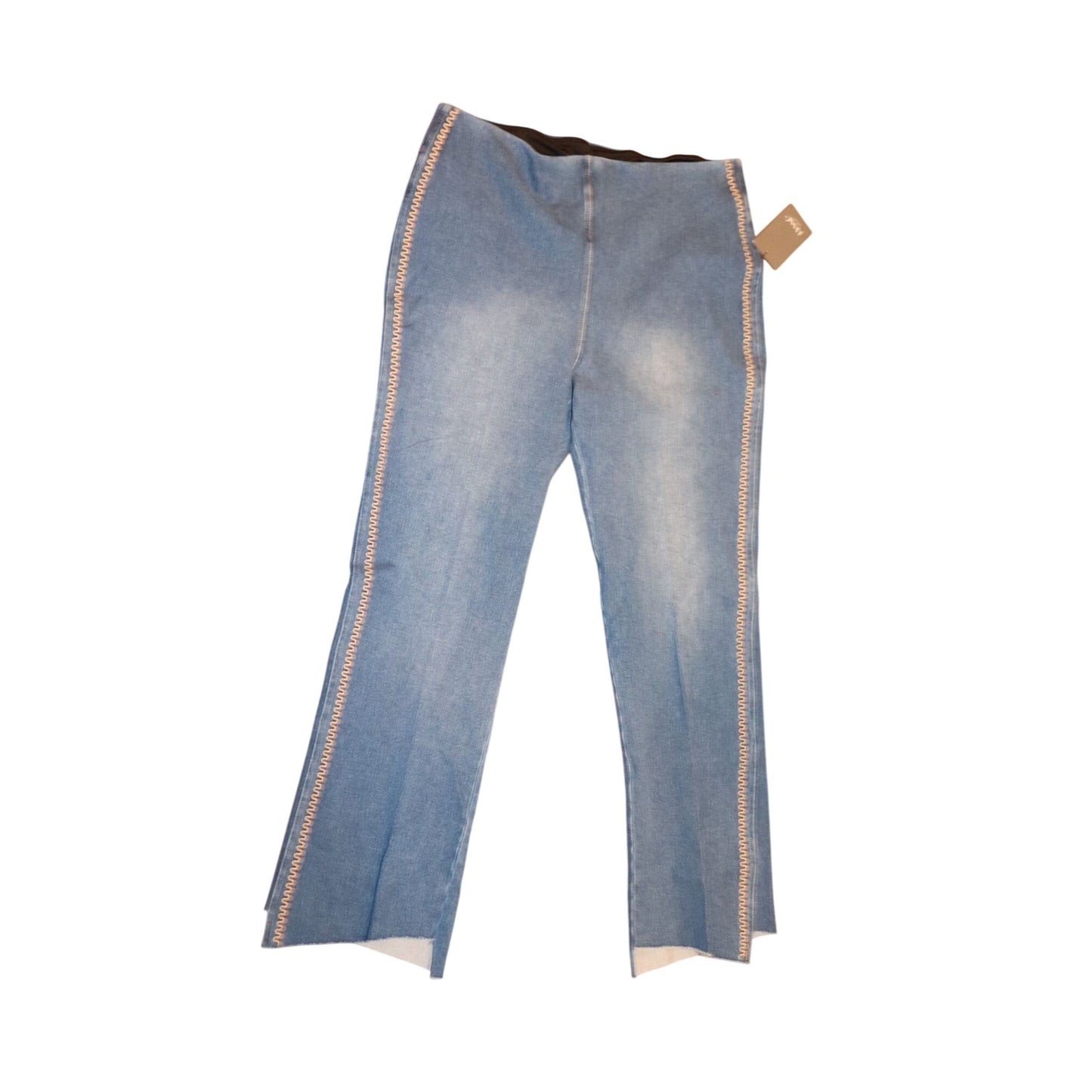 Lysse Kenny Ankle Baby Boot Jeans, XL NWT