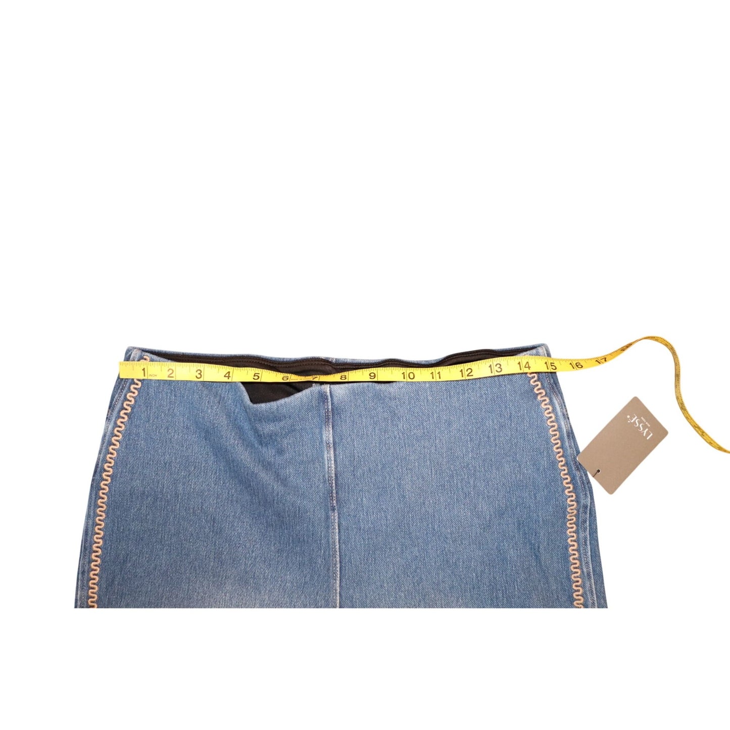 Lysse Kenny Ankle Baby Boot Jeans, XL NWT