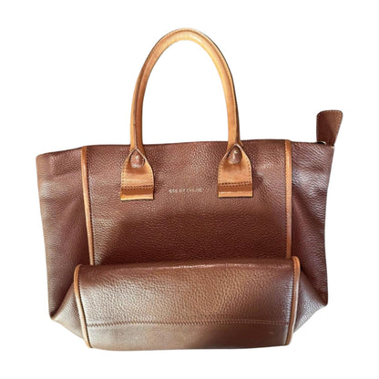 See By Chloé Brown Leather Tote Bag