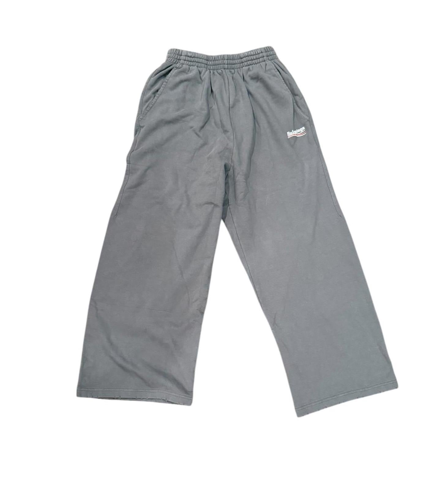 New Balenciaga Political Campaign Sweatpants Unisex, Small