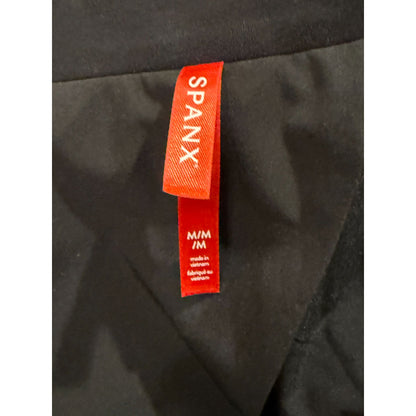 Spanx Womens Black Sleeveless Blazer Vest, Size Medium NWT