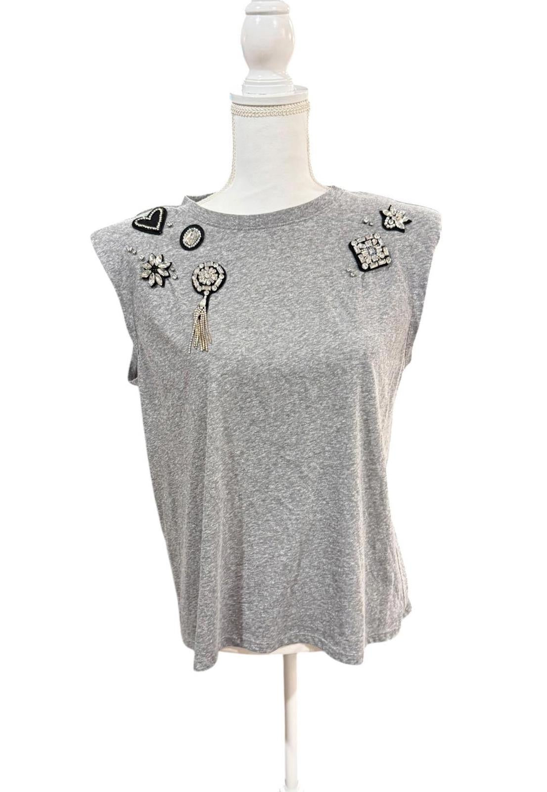 New Cinq a Sept Muscle Tee, size Small