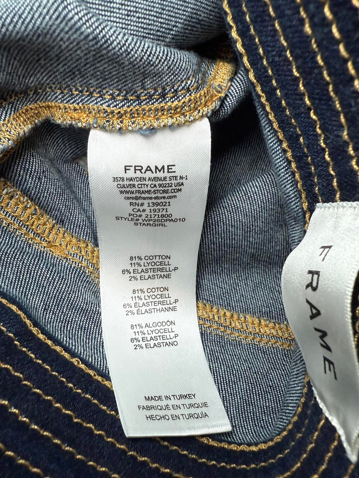 New FRAME Women's Carpenter Jeans - Size 27