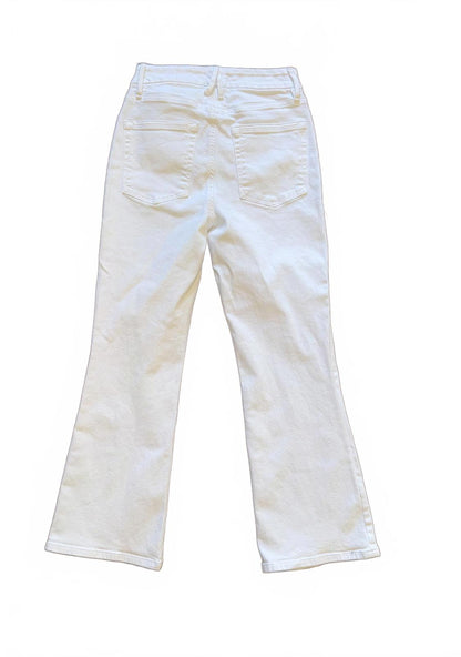 Good American Women's White Flare Jeans Size 2