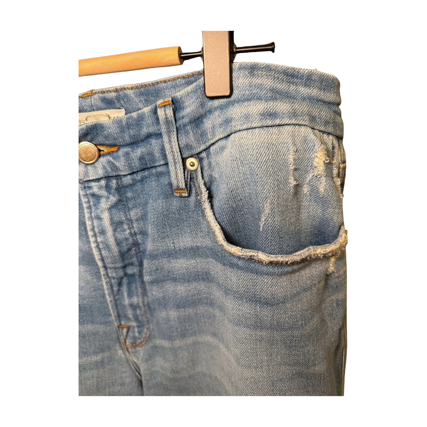 Good American Good Curve Straight Jeans, Size 10