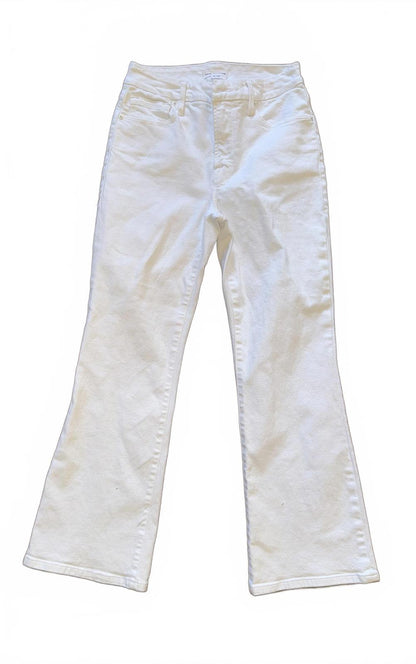 Good American Women's White Flare Jeans Size 2