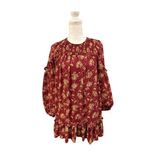 New Cinq à Sept Zora Floral Mini Dress, Size 0 (oversized)