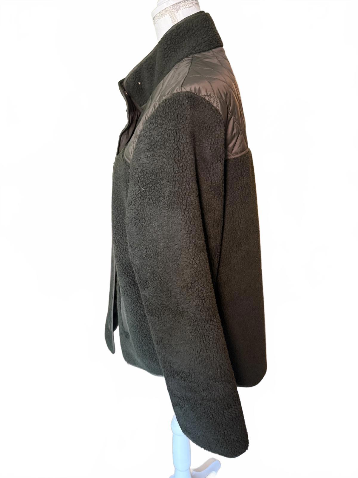 New Women’s Barbour Aspen Faux Fur Coat, Size 2XL