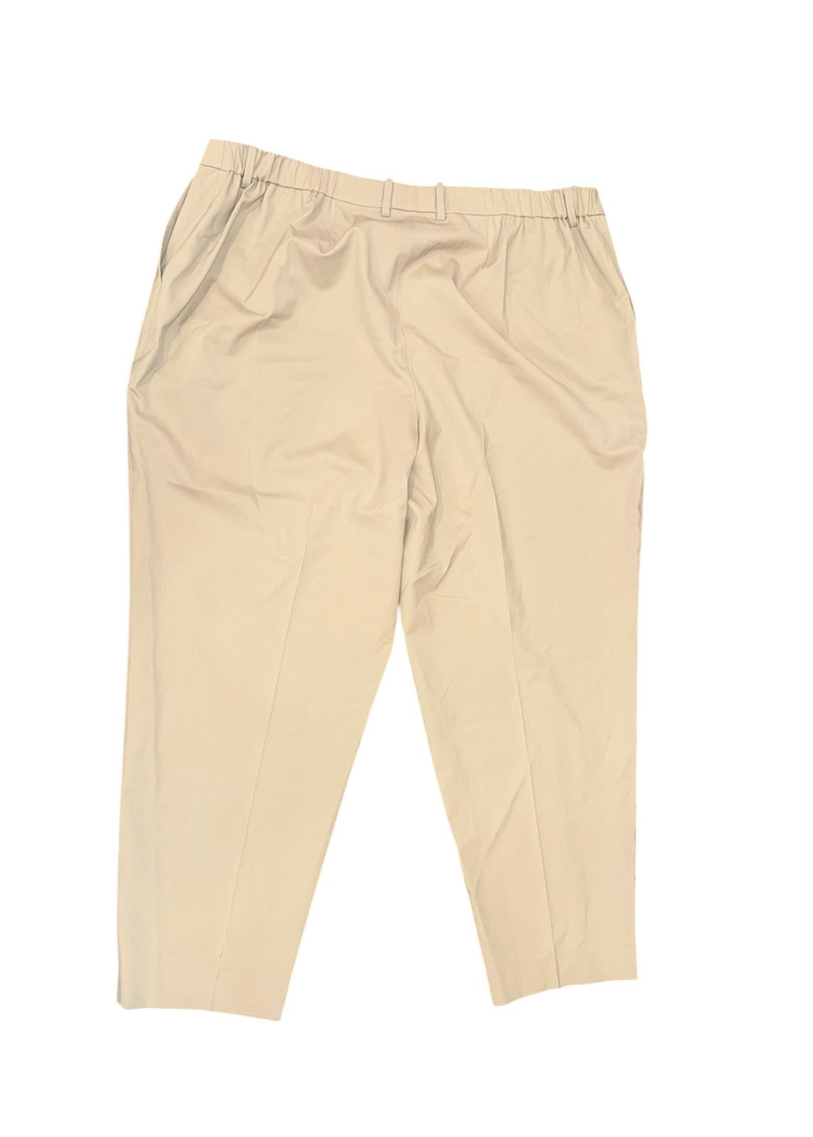 New Lafayette 148 Women's Beige Dress Pants, Size 20W